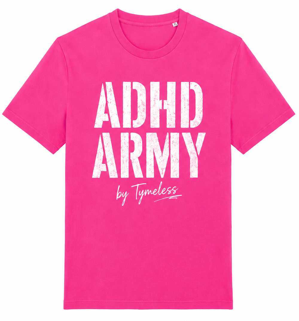 Signed T-Shirt ADHD ARMY by Tymeless product photo